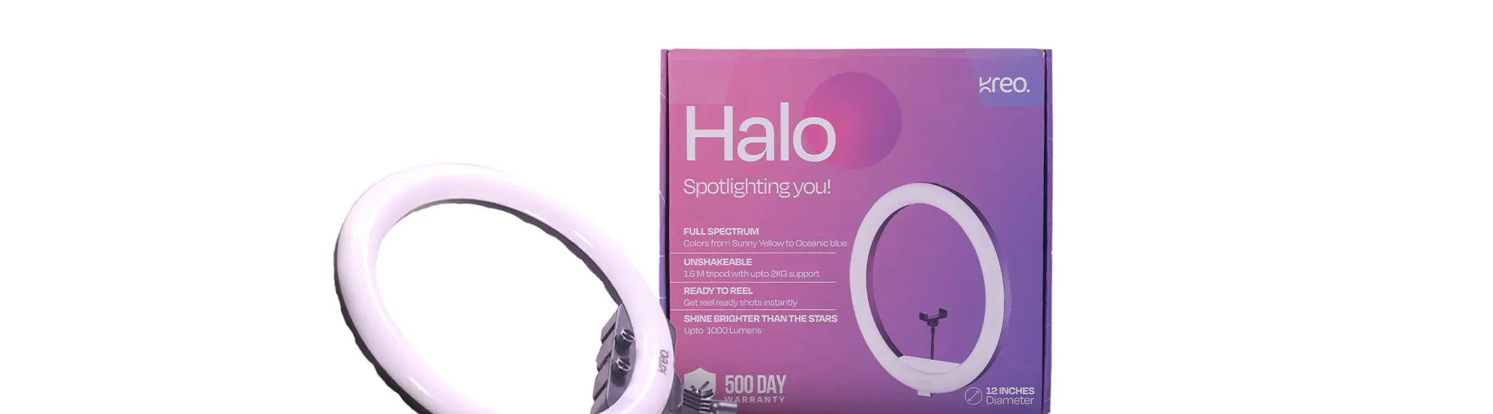 Bonus Blog! Go beyond 'Ring Lights' with Halo 12" and 18" Kreo
