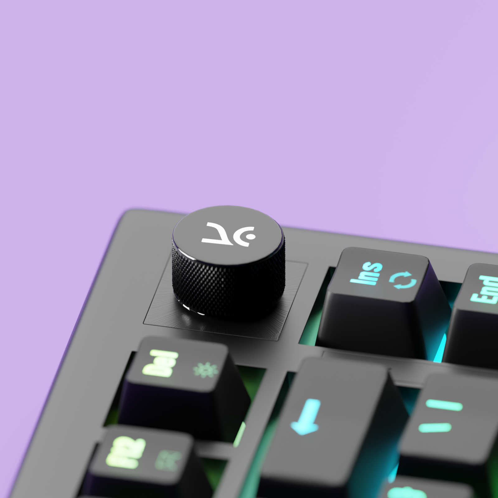 Hive All Black RGB Wired Gaming Keyboard Kreo