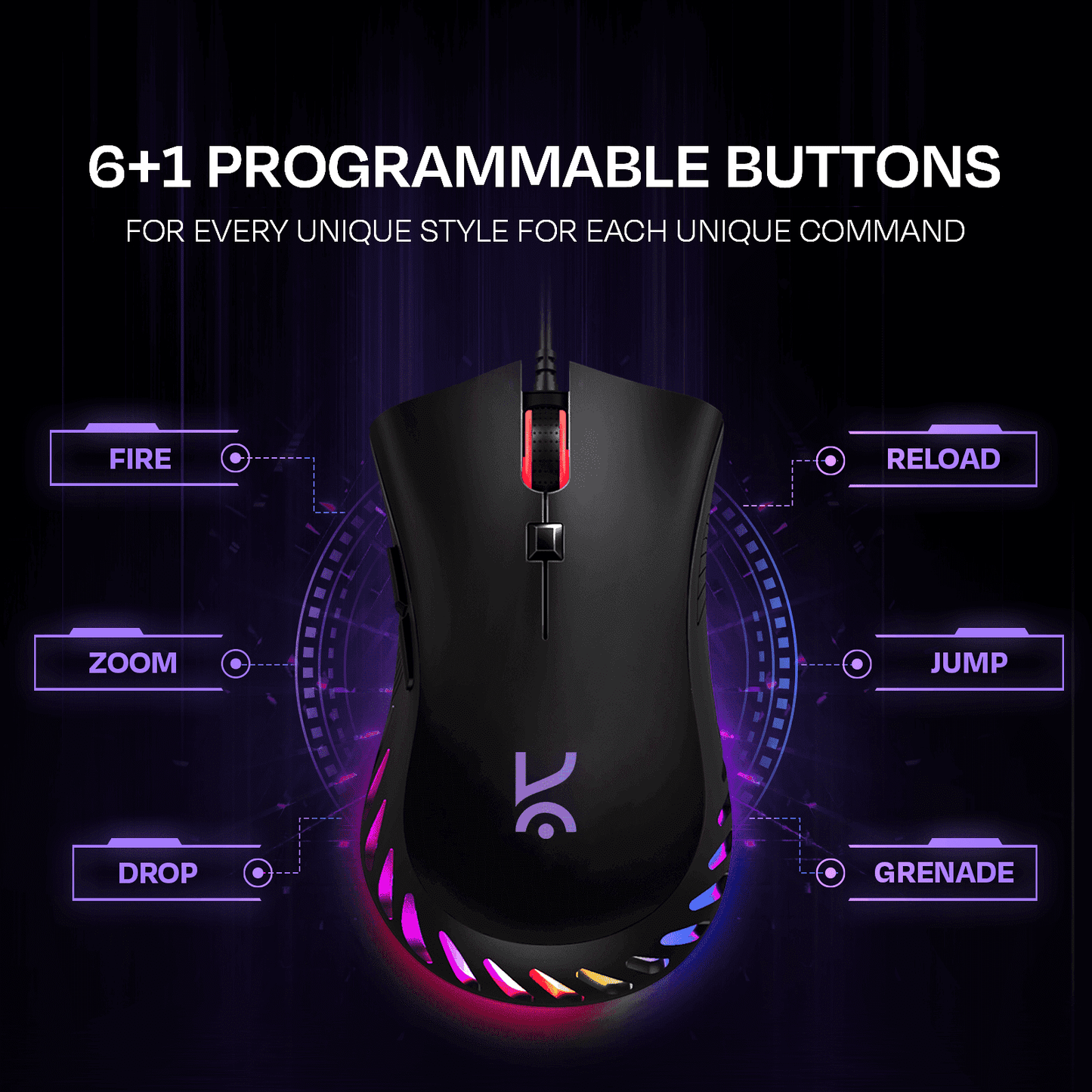 Falcon Gaming Mouse Kreo