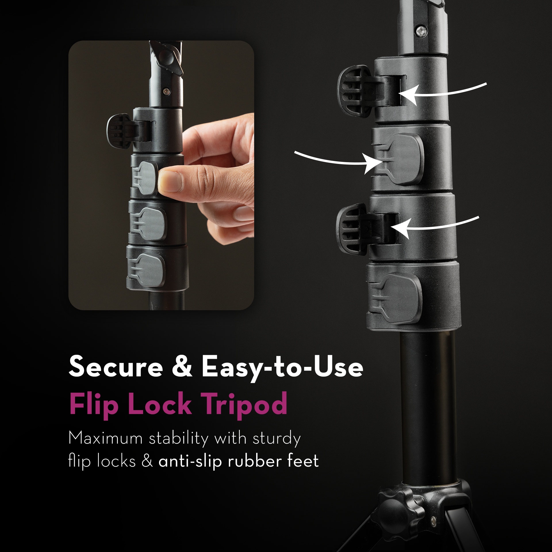 Nine16 Loop 13 Ring light with Axis Combo Kreo