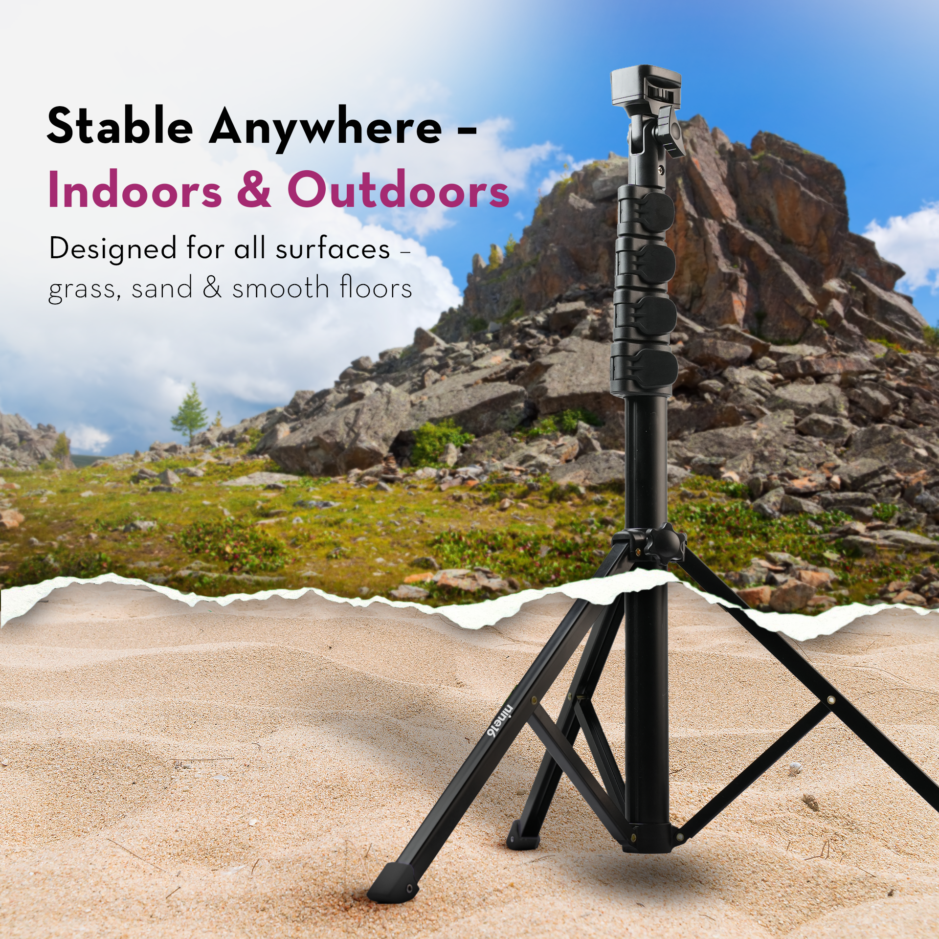 Nine16 Axis 160 Tripod Stand with Phone Holder Kreo