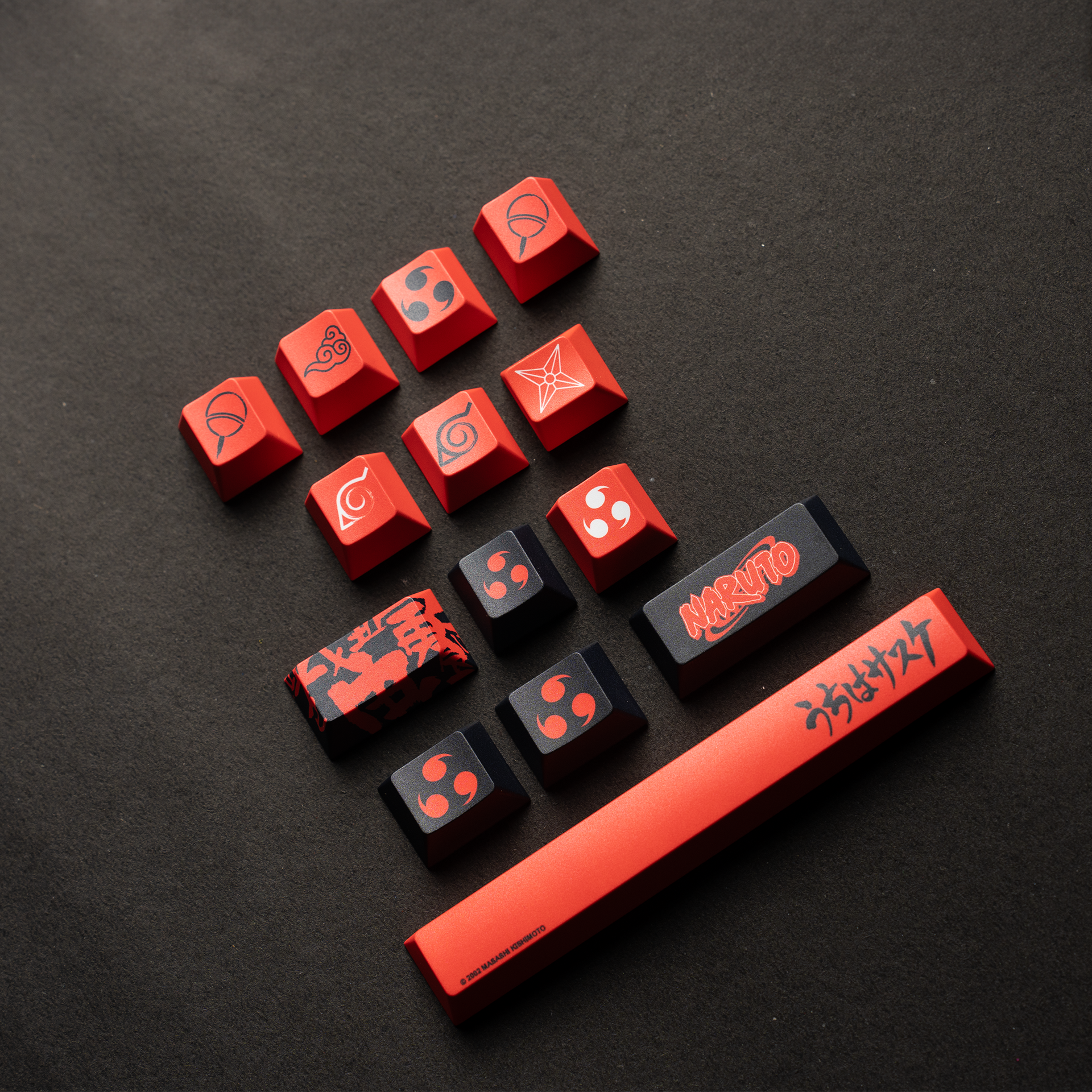Naruto Keycaps Kreo
