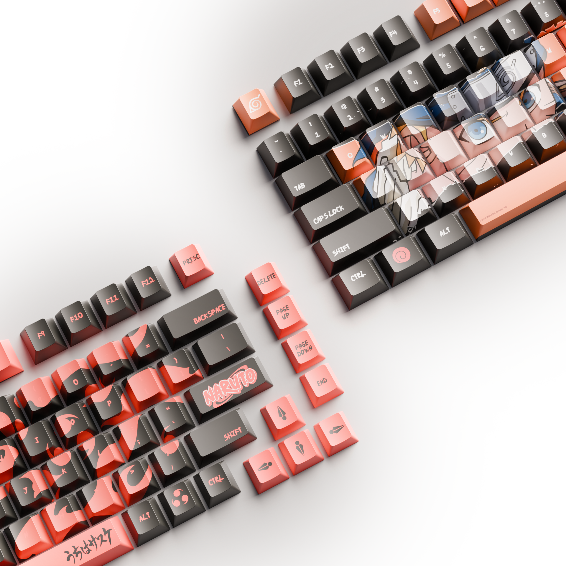 Naruto Keycaps Kreo