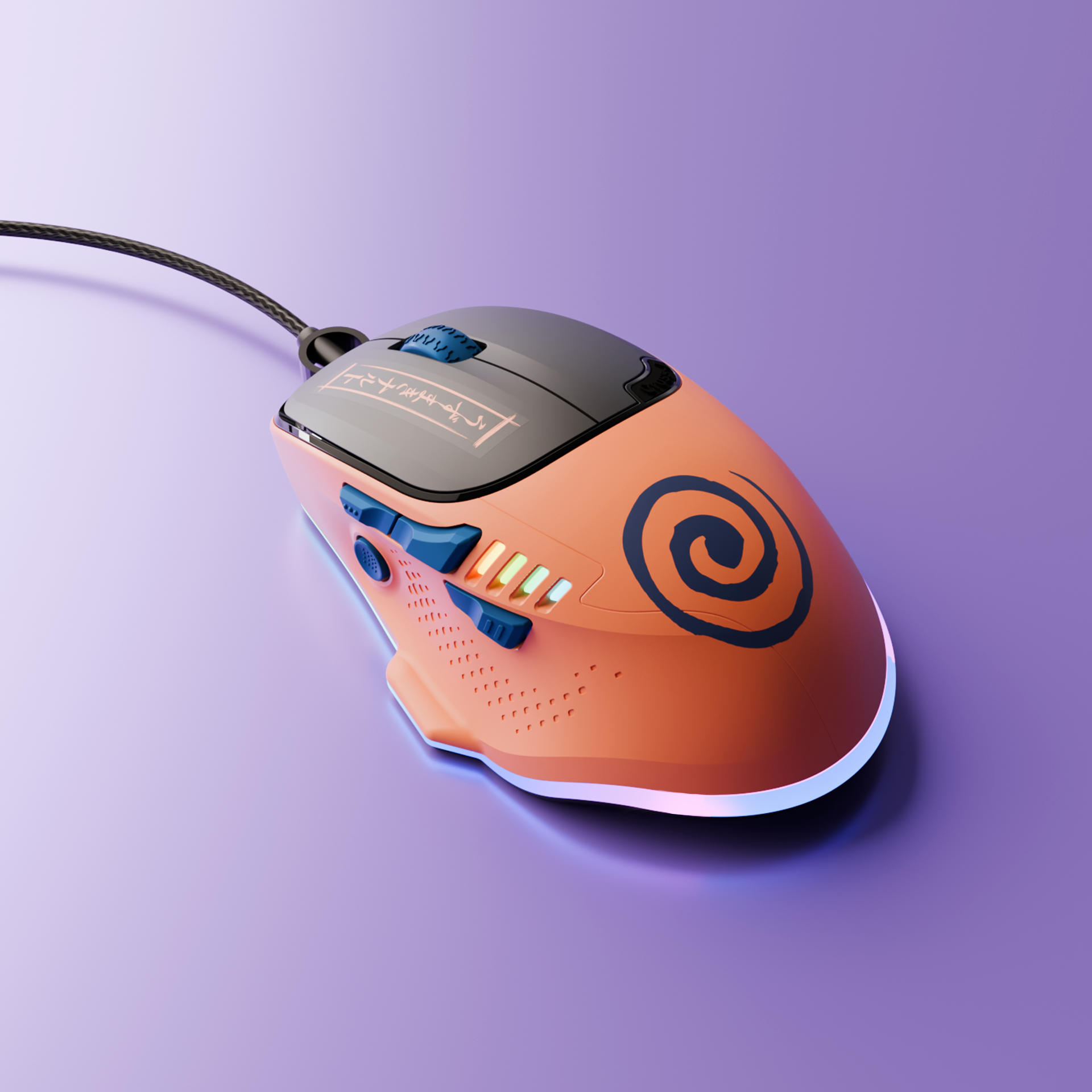 Hawk Naruto Black Orange Kreo