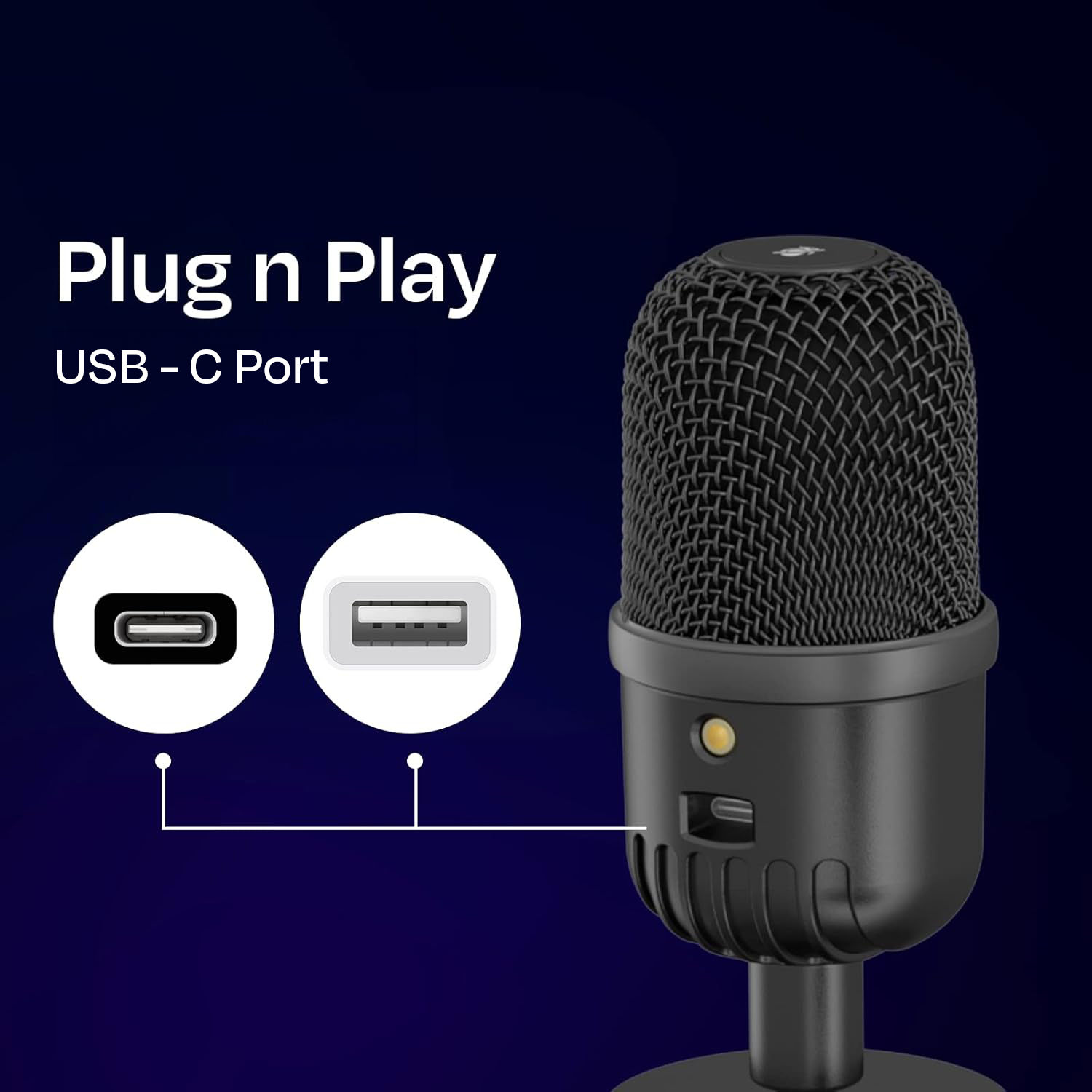 RecRod Condenser Mic + Boom arm Combo Kreo