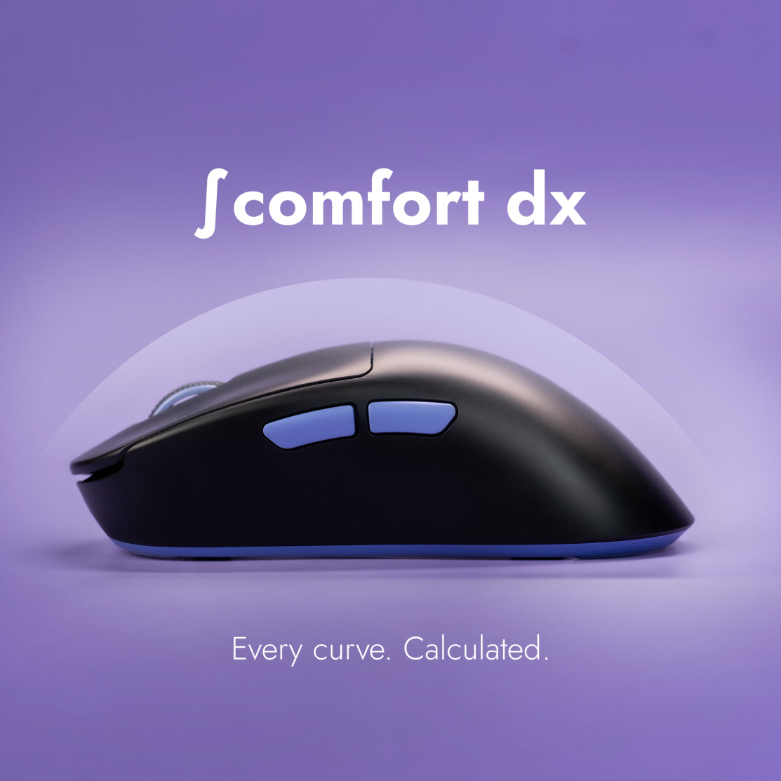 Anzu Black 52g Wireless Gaming Mouse Kreo