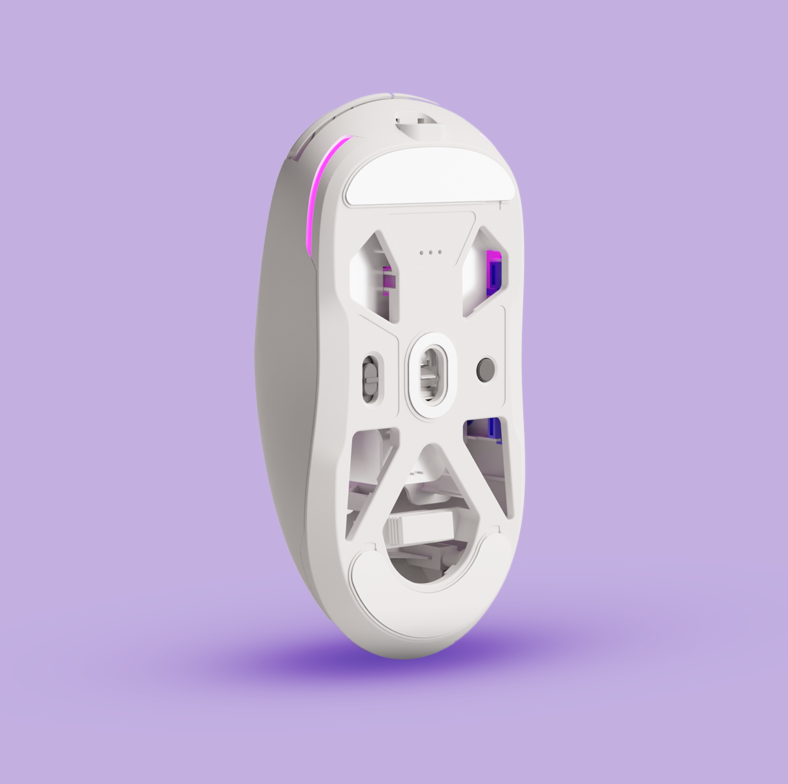 Pegasus 58g Ultra-Light Wireless White Gaming Mouse Kreo