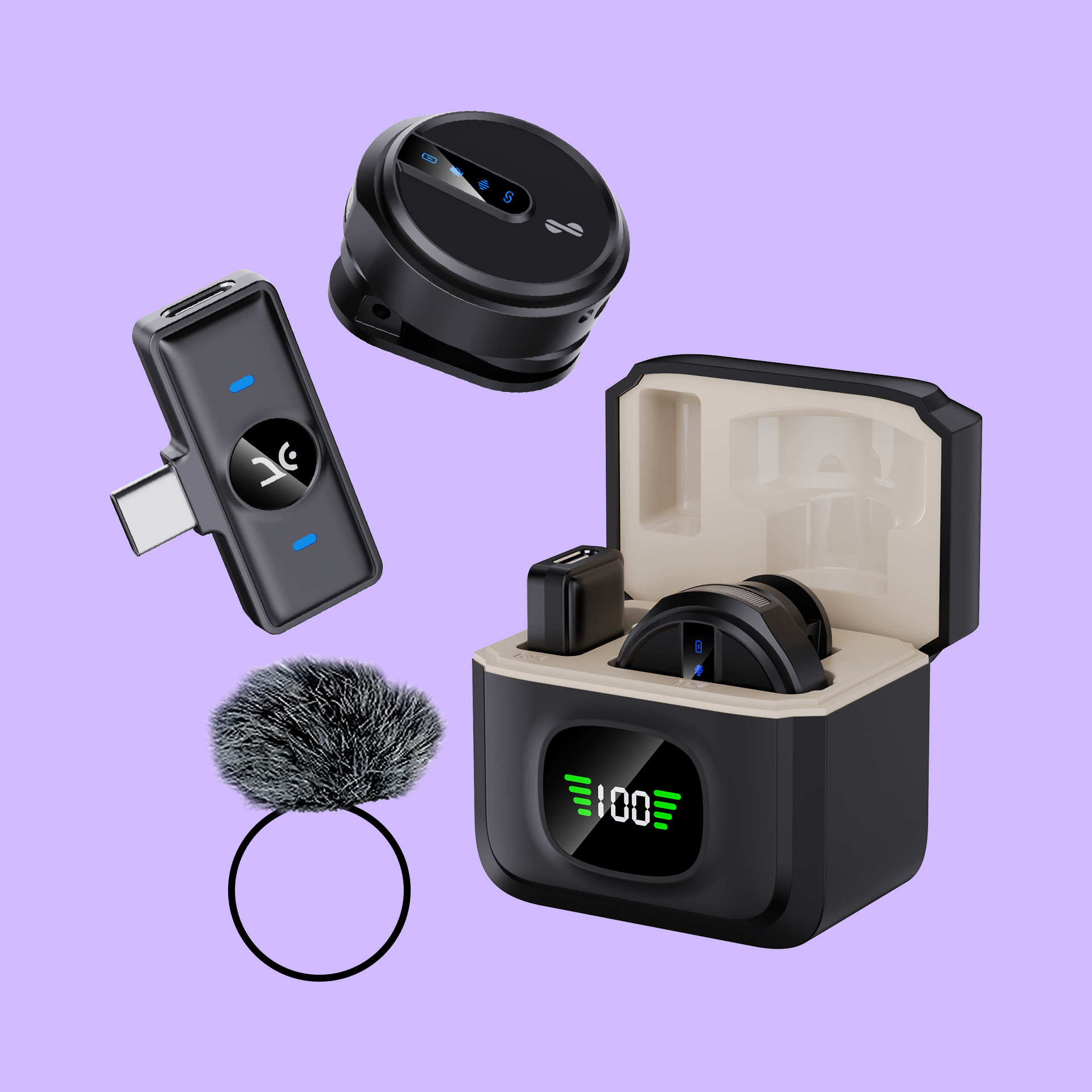 Go Dots Professional Wireless Mic Kreo