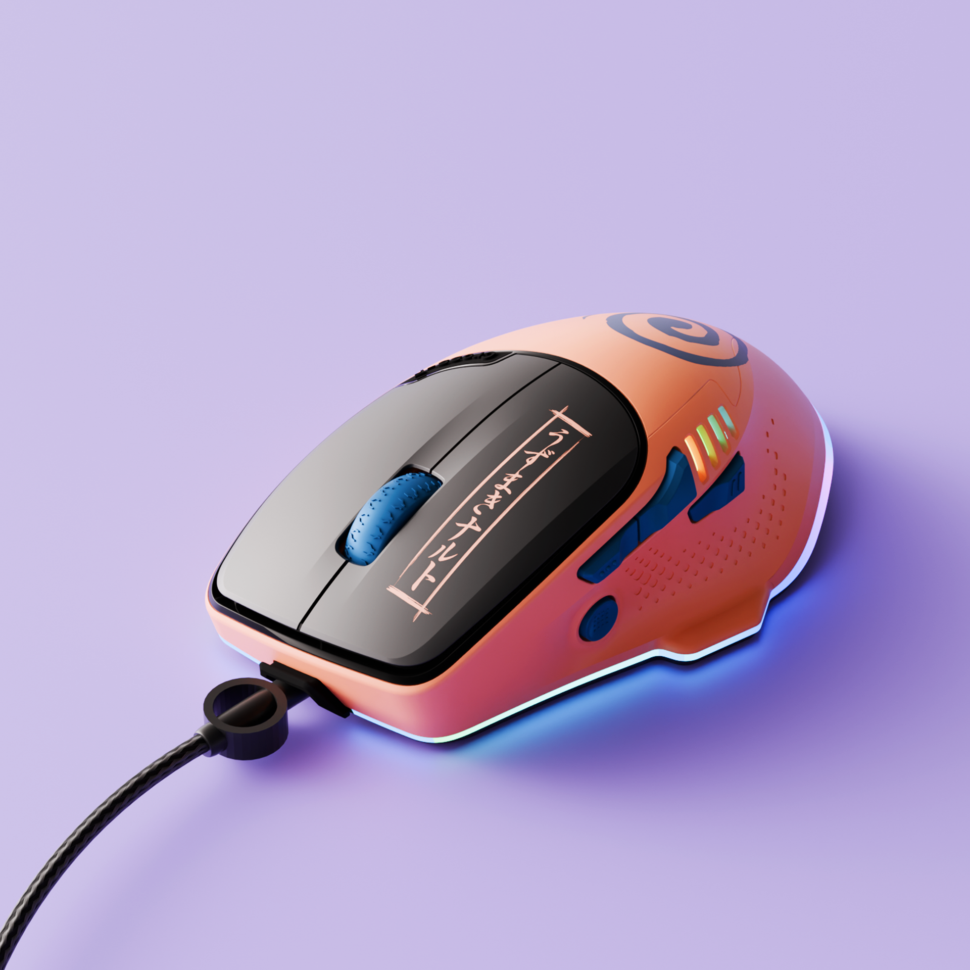 Hawk Naruto Black Orange Kreo