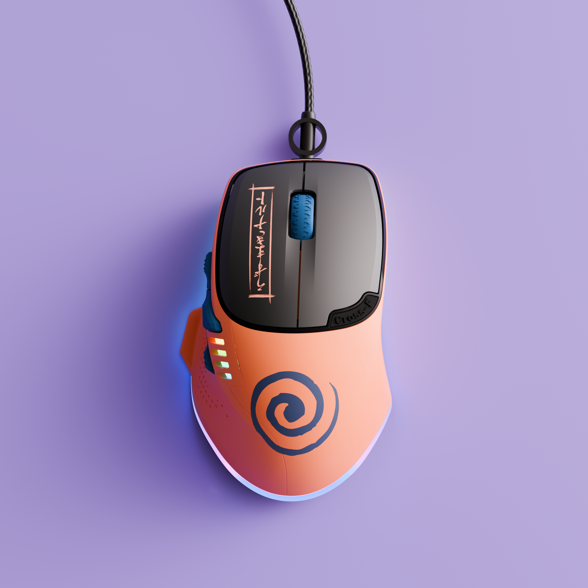 Hawk Naruto Black Orange Kreo