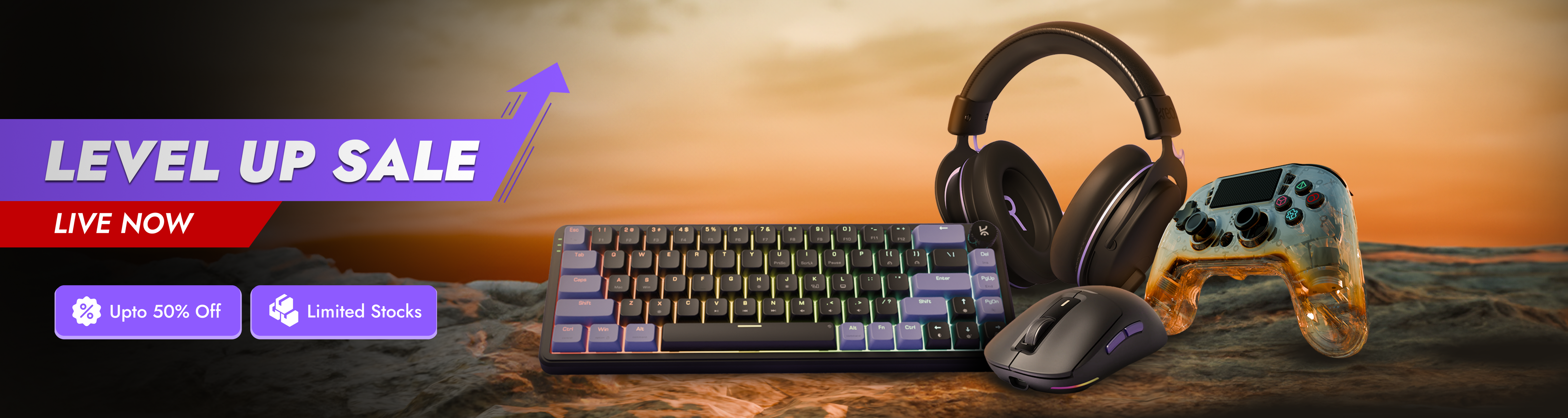 Level Up Sale: Chair Controller Webcams & Coolers