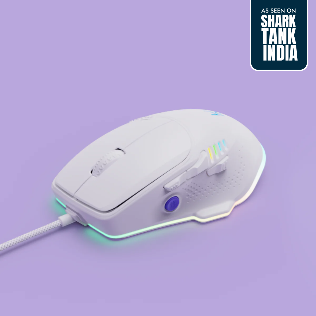 Hawk White Gaming Mouse