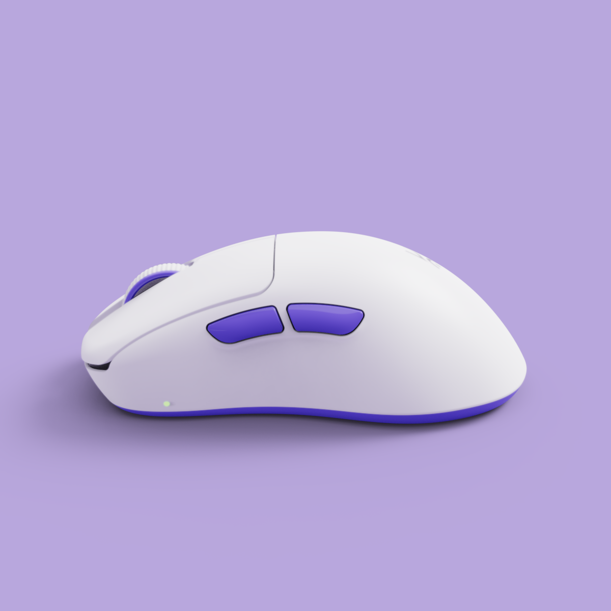 Anzu V2 White Ultralight Ergonomic Wireless Gaming Mouse