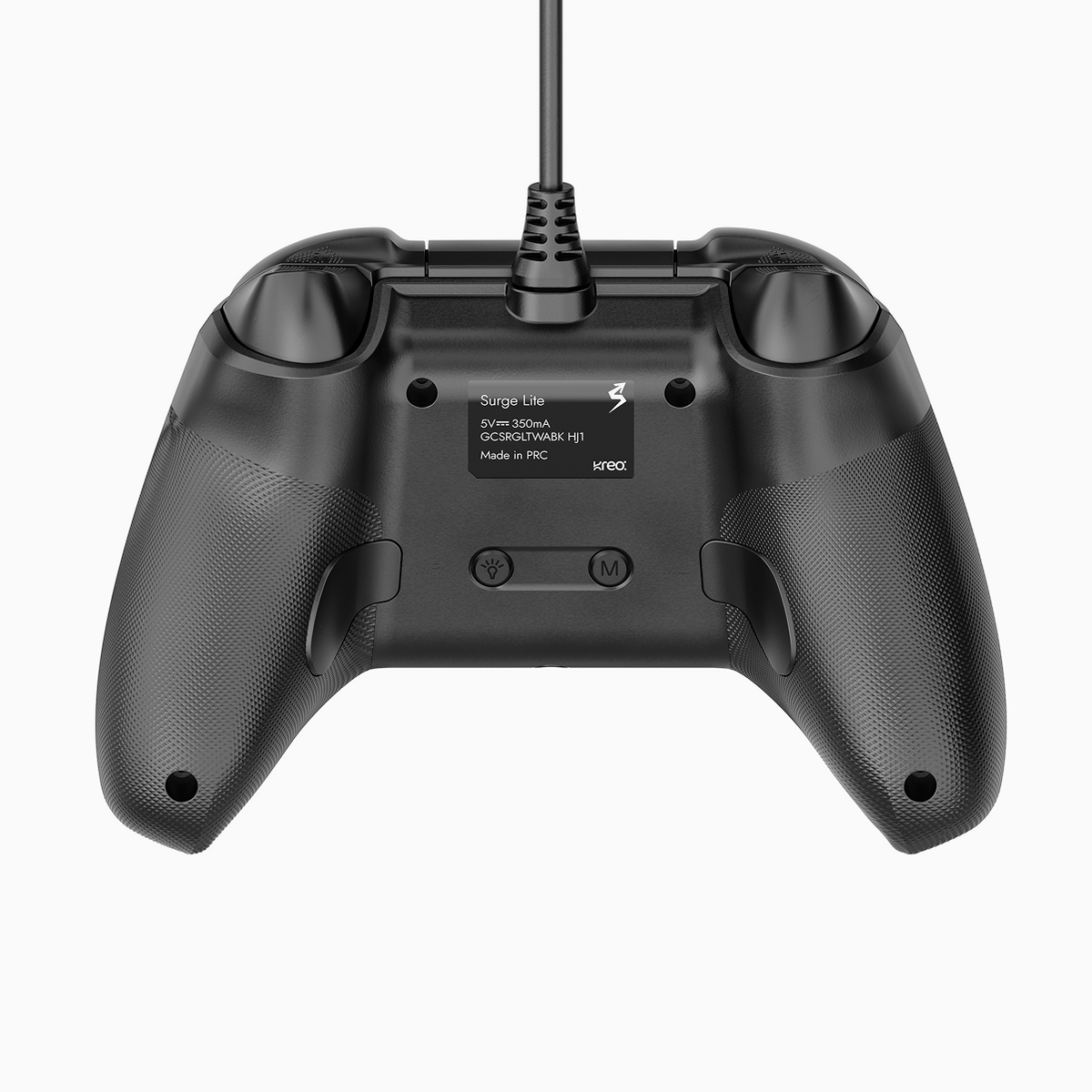 Surge Lite Black Premium RGB Wired Gaming Controller