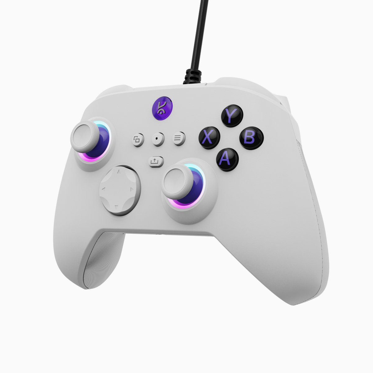 Surge Lite White Premium RGB Wired Gaming Controller