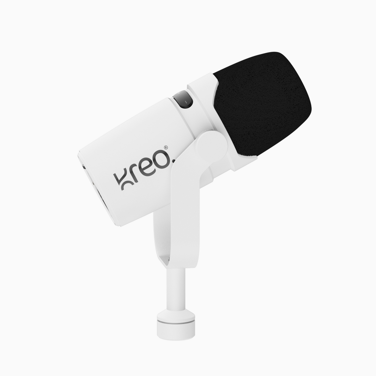 Kast White Dynamic Microphone