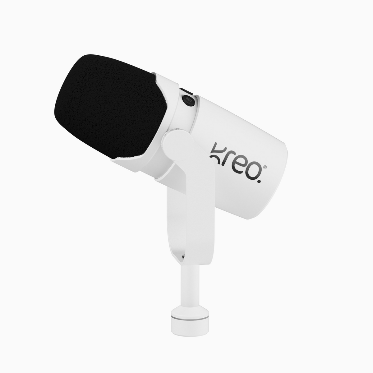 Kast White Dynamic Microphone