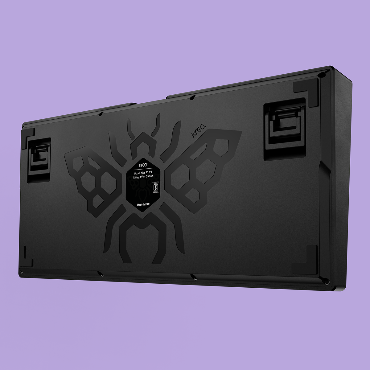 Hive75 V2 All Black Wired Mechanical Gaming Keyboard