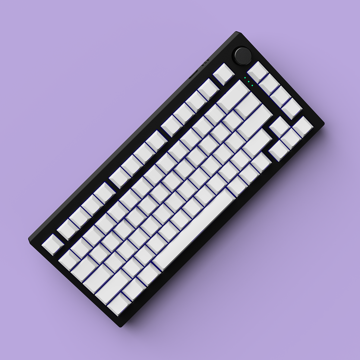 Swarm 75 Phantom White Wireless Gaming Keyboard