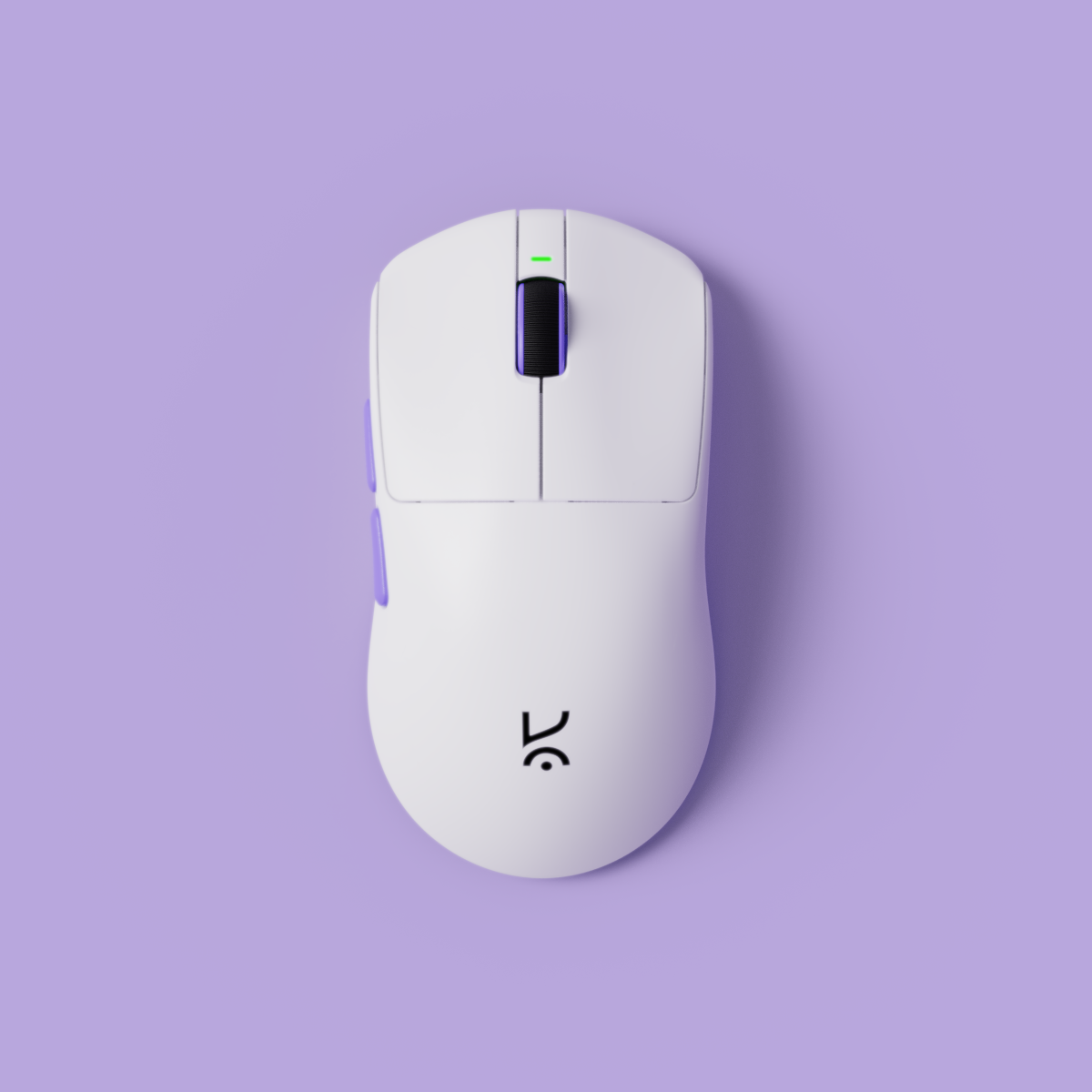 Ikarus White 55g Wireless Gaming Mouse Kreo