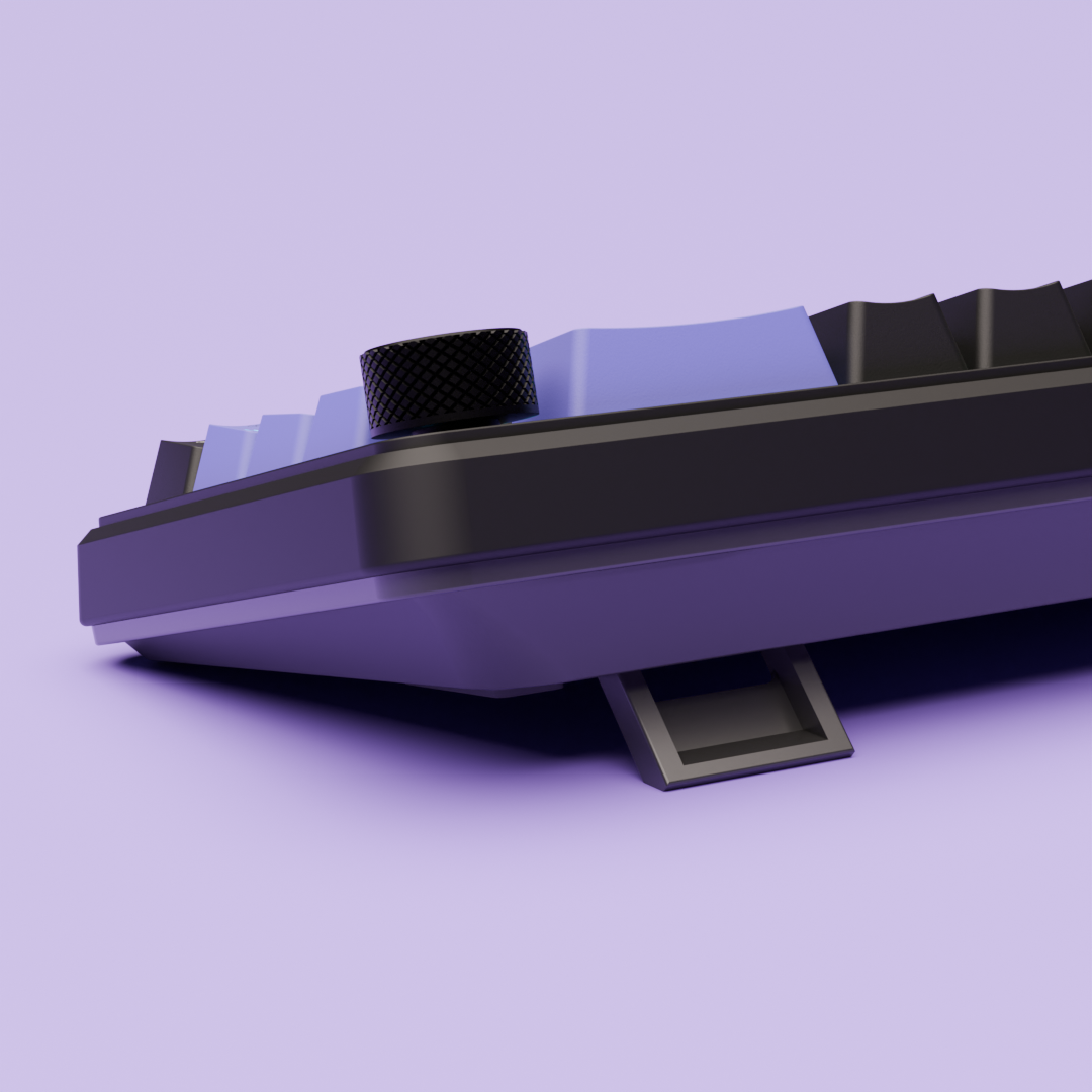 Hive65 Mechanical Gaming Keyboard with Kreo Purple Linear Switches Kreo