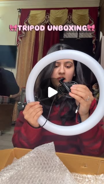 COME LET’s UNBOX MY TRIPOD!🌸..#tripod#kreo#vlog#viralvideos#reveiw