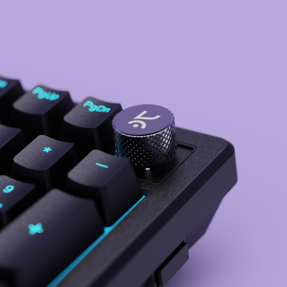 Hive98 Full-Size All Black Wired Gaming Keyboard Kreo