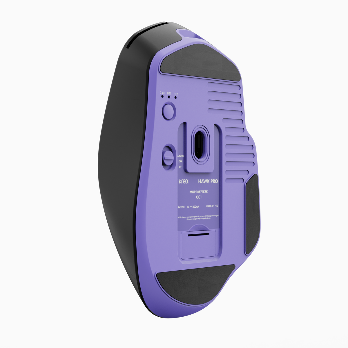 Hawk Pro Black Wireless Gaming Mouse