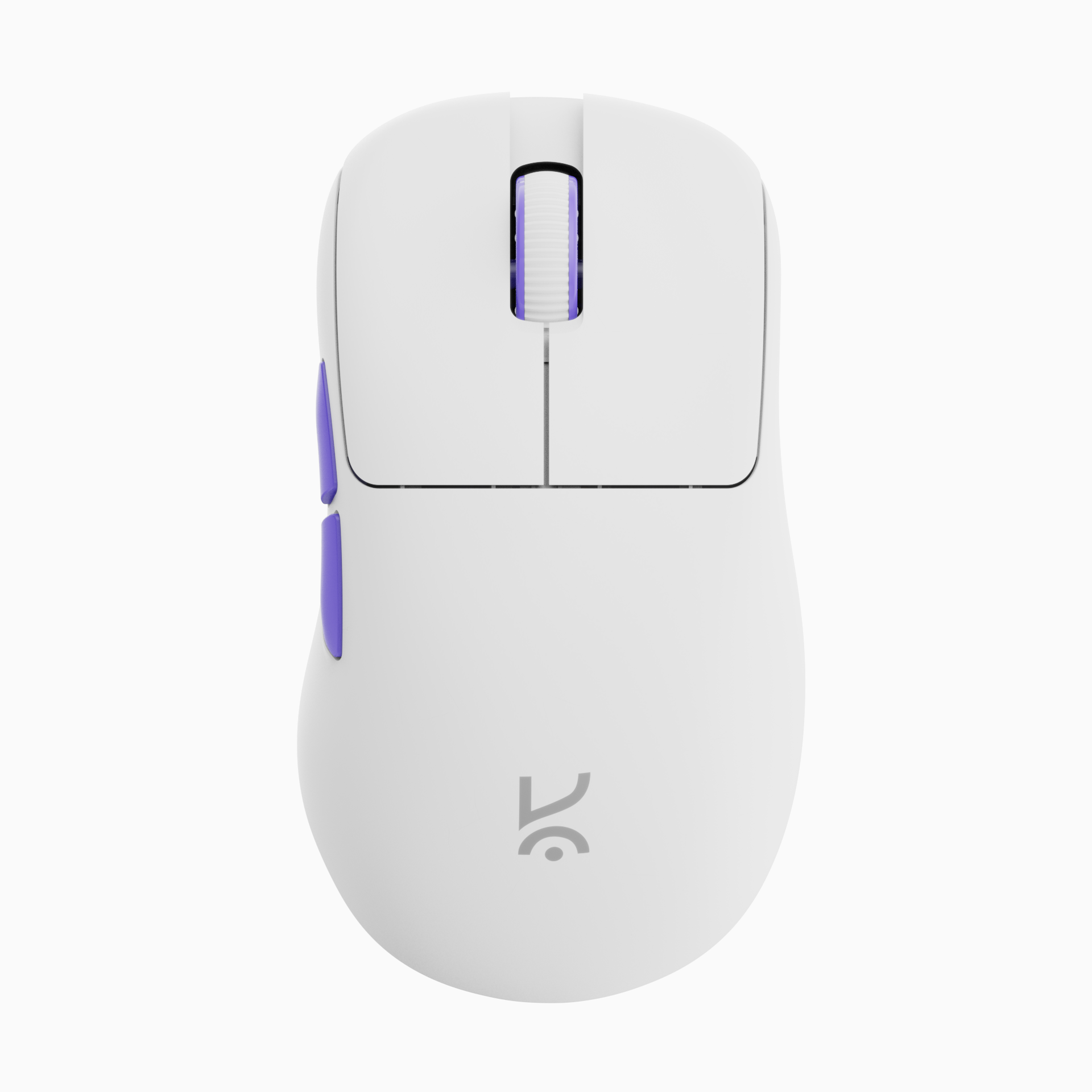 Anzu V2 White Ultralight Ergonomic Wireless Gaming Mouse – Kreo