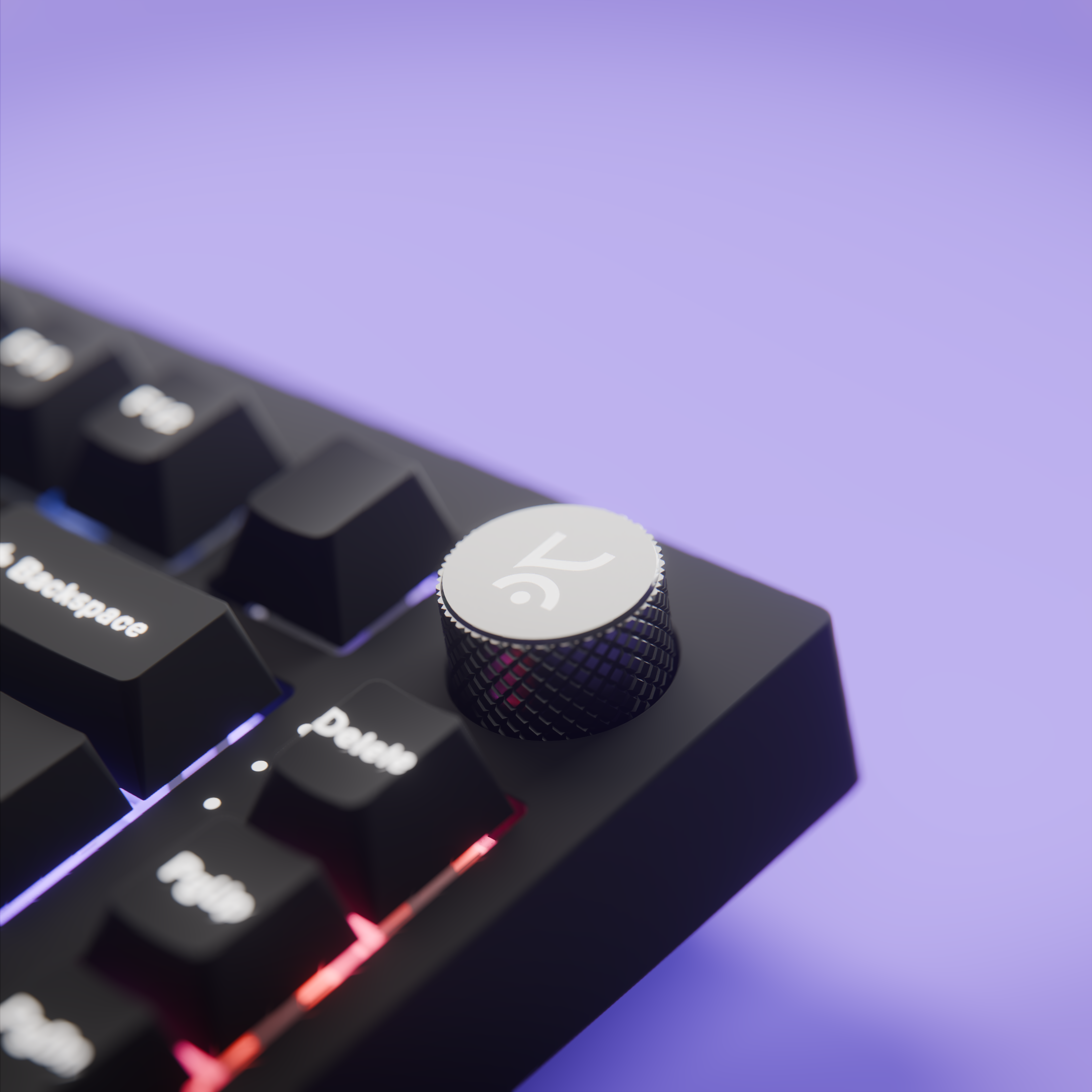 Swarm All Black Wireless Gaming Keyboard Kreo