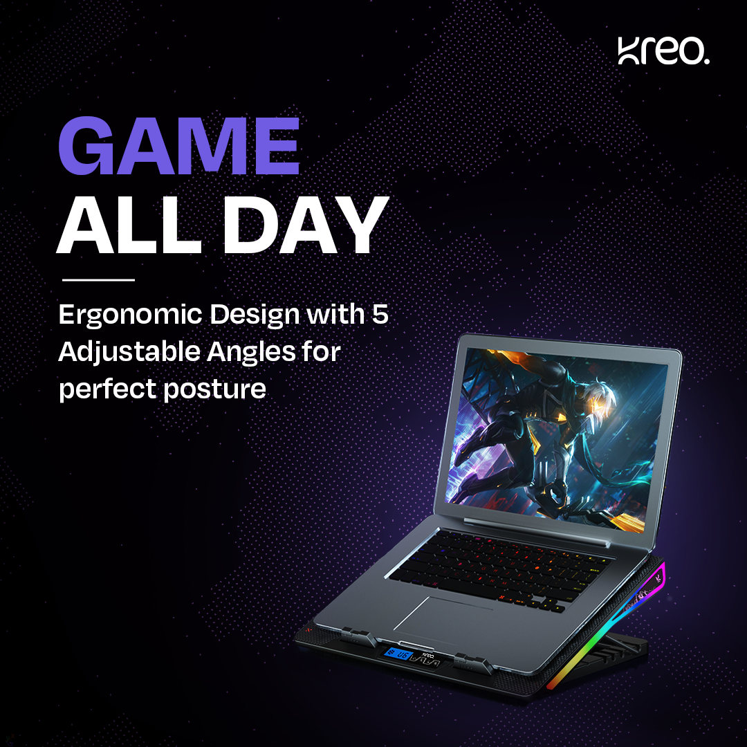 Kreo Tundra Laptop cooler Kreo