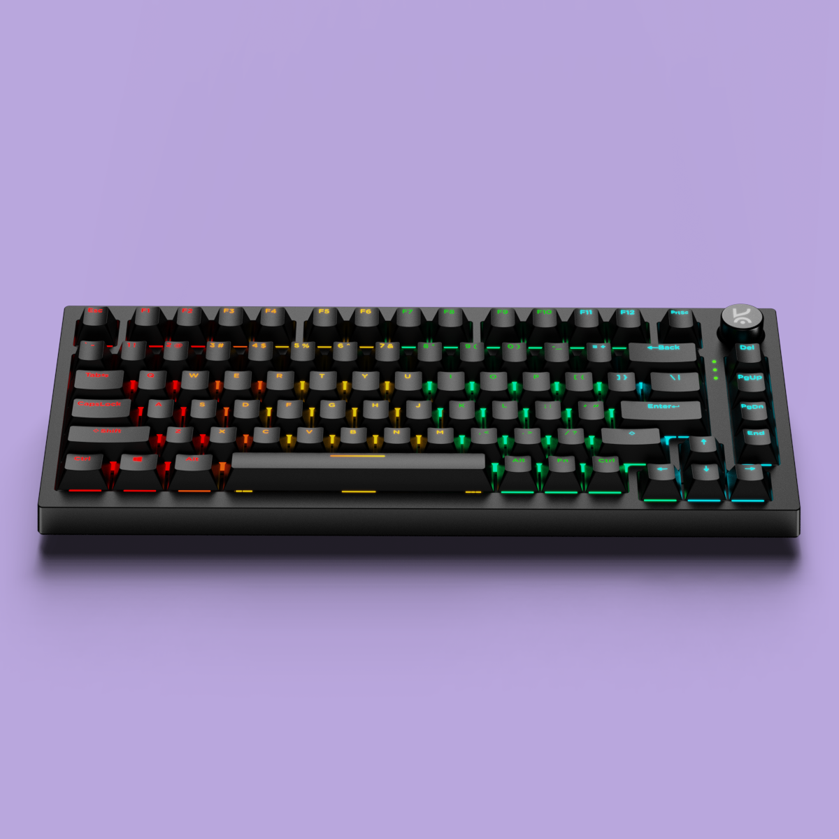 Swarm X All Black Wireless Gaming Keyboard