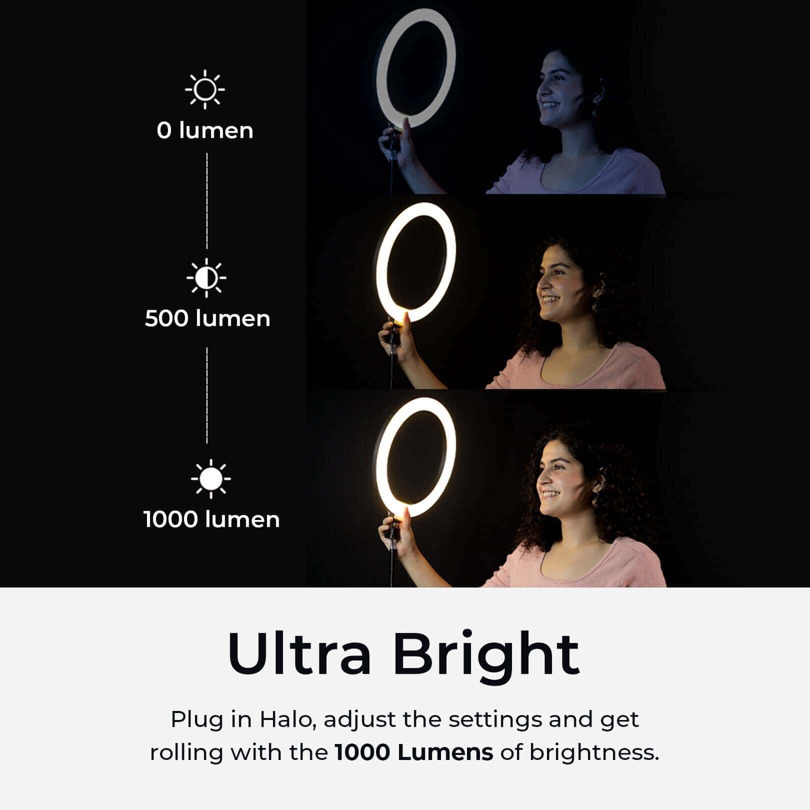 Halo 12" Premium Selfie Ring Light Kreo