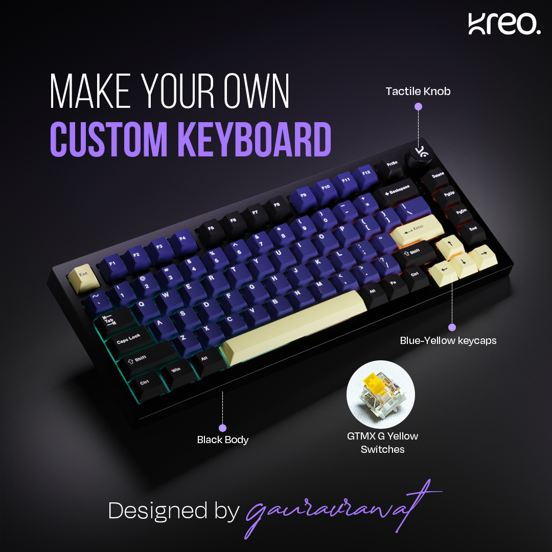 How-to-Custom-Build-a-Gaming-Keyboard-in-India-With-Kreo Kreo
