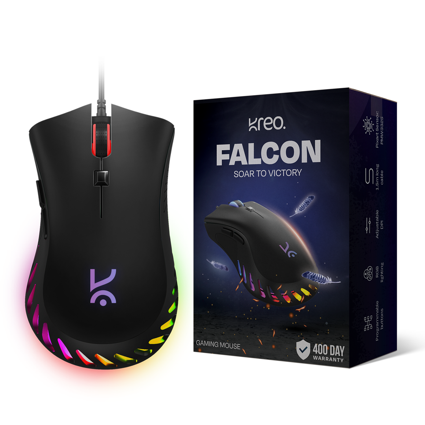 Falcon Gaming Mouse Kreo