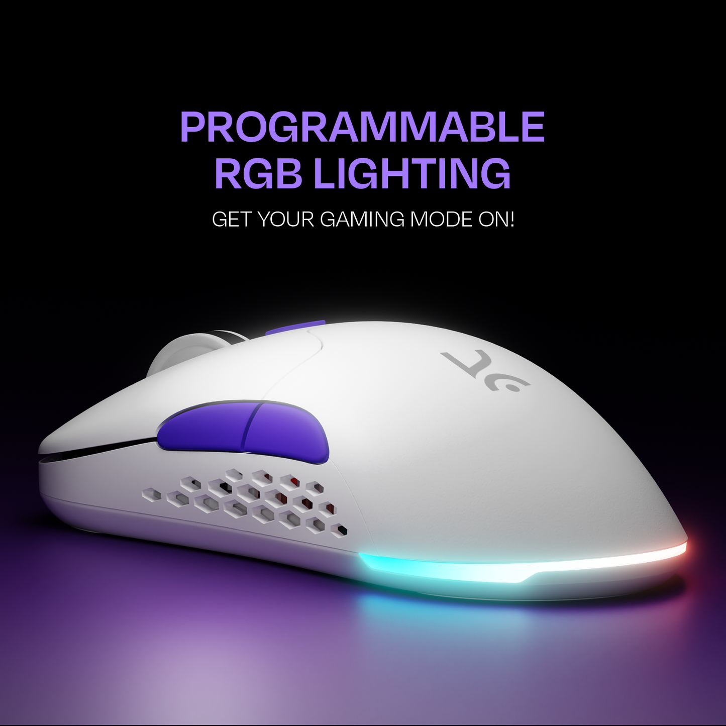 Chimera White Wireless Gaming Mouse Kreo
