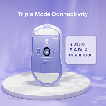 Anzu White 52g Wireless Gaming Mouse