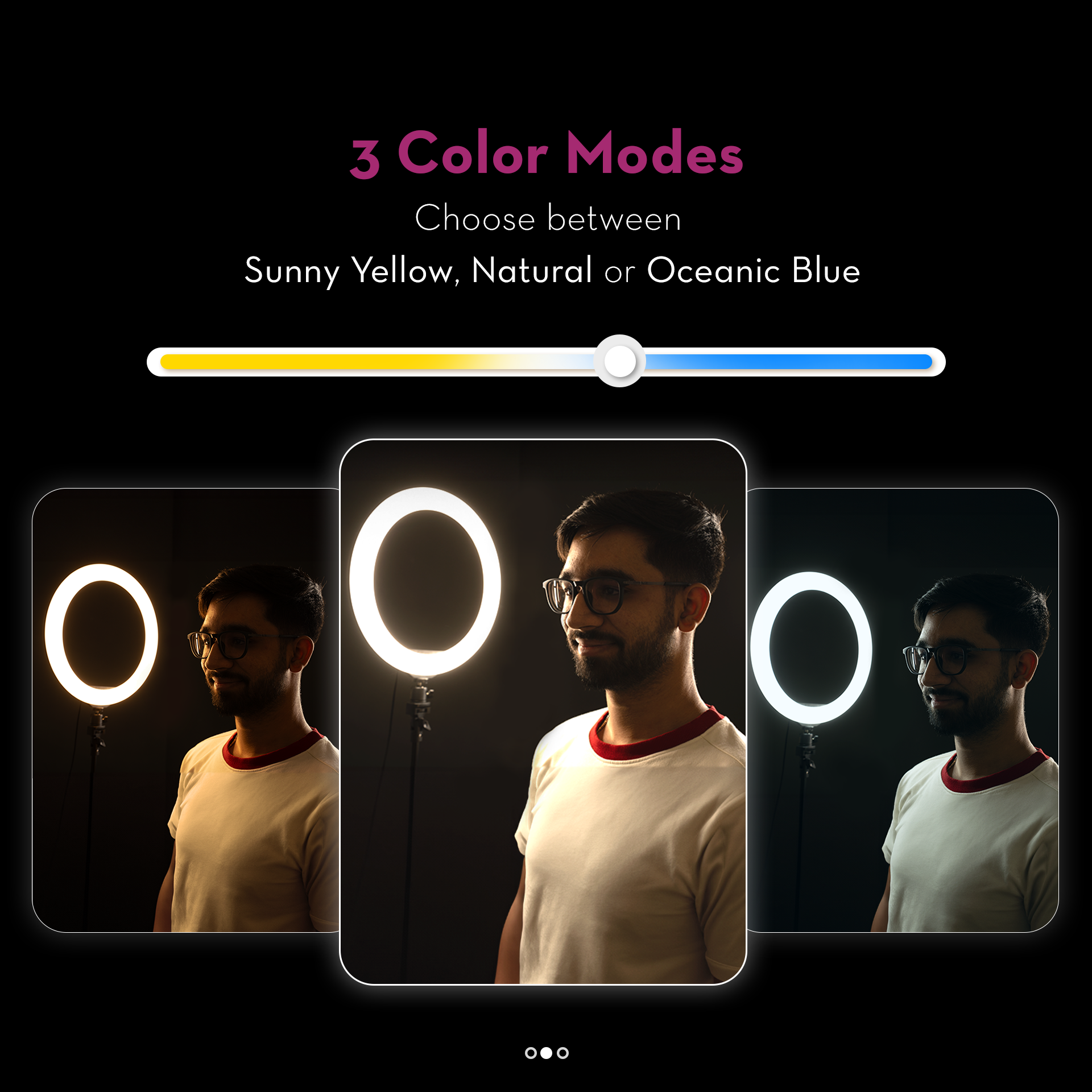 Nine16 Loop 13 Ring light with Axis Combo Kreo