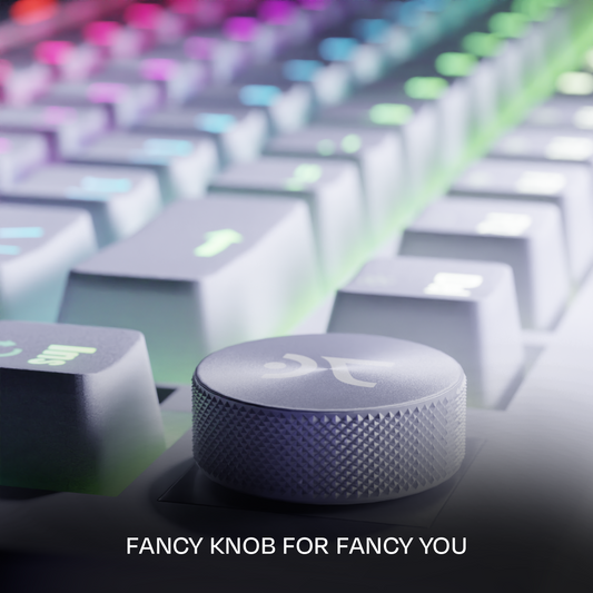 Kreo Hive RGB All Black Keycaps Gaming Keyboard Blue Switch Kreo