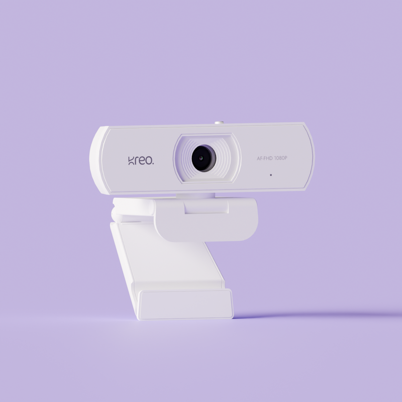 Owl White Full HD Streaming Webcam Kreo