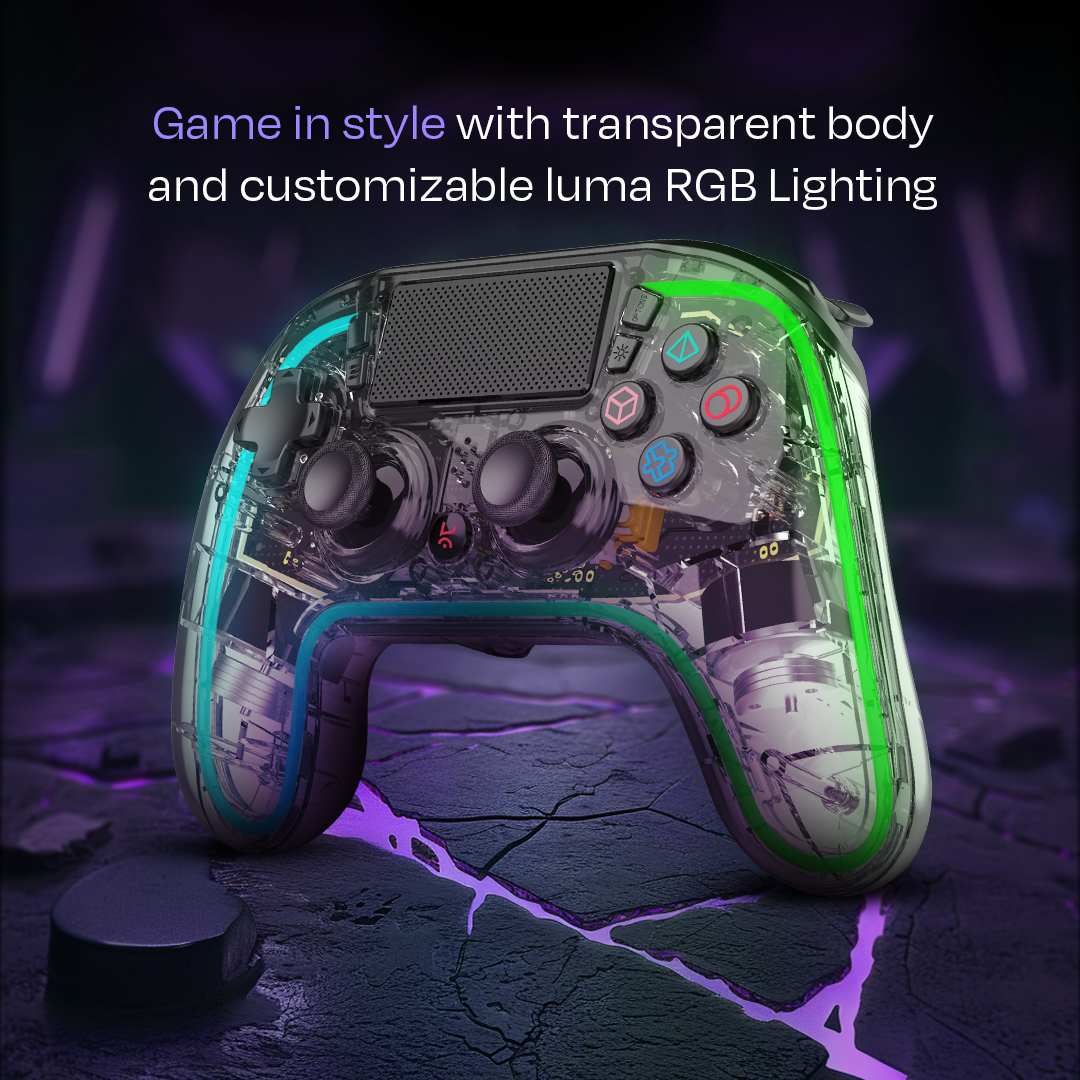 Remote Control For Games Mirage Wireless RGB Gaming Controller Gamepad