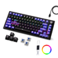 Hive Black - Purple Wired Gaming Keyboard