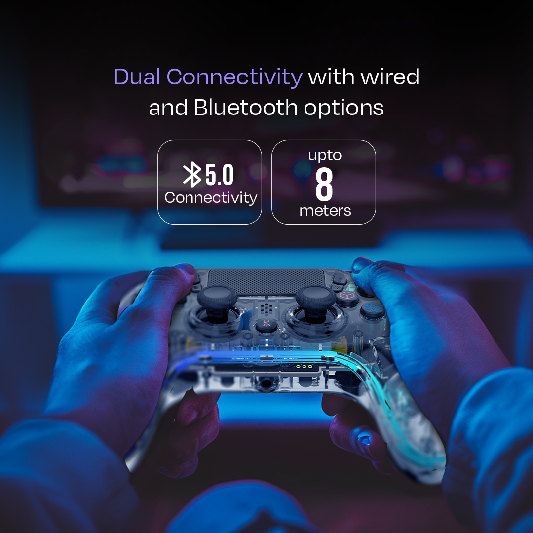 Remote Control For Games Mirage Wireless RGB Gaming Controller Gamepad