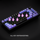 Hive Black - Purple Wired Gaming Keyboard