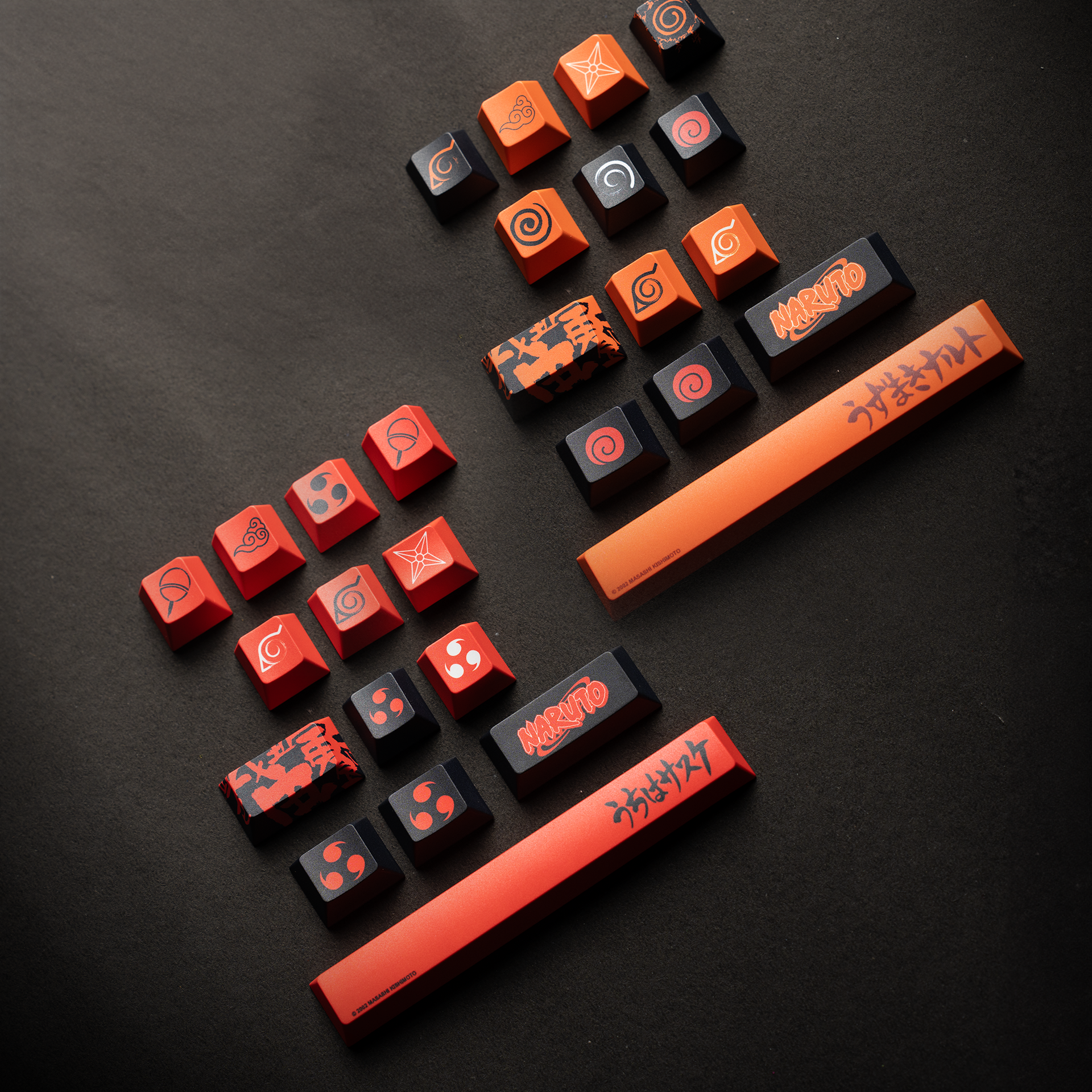 Naruto Keycaps Kreo
