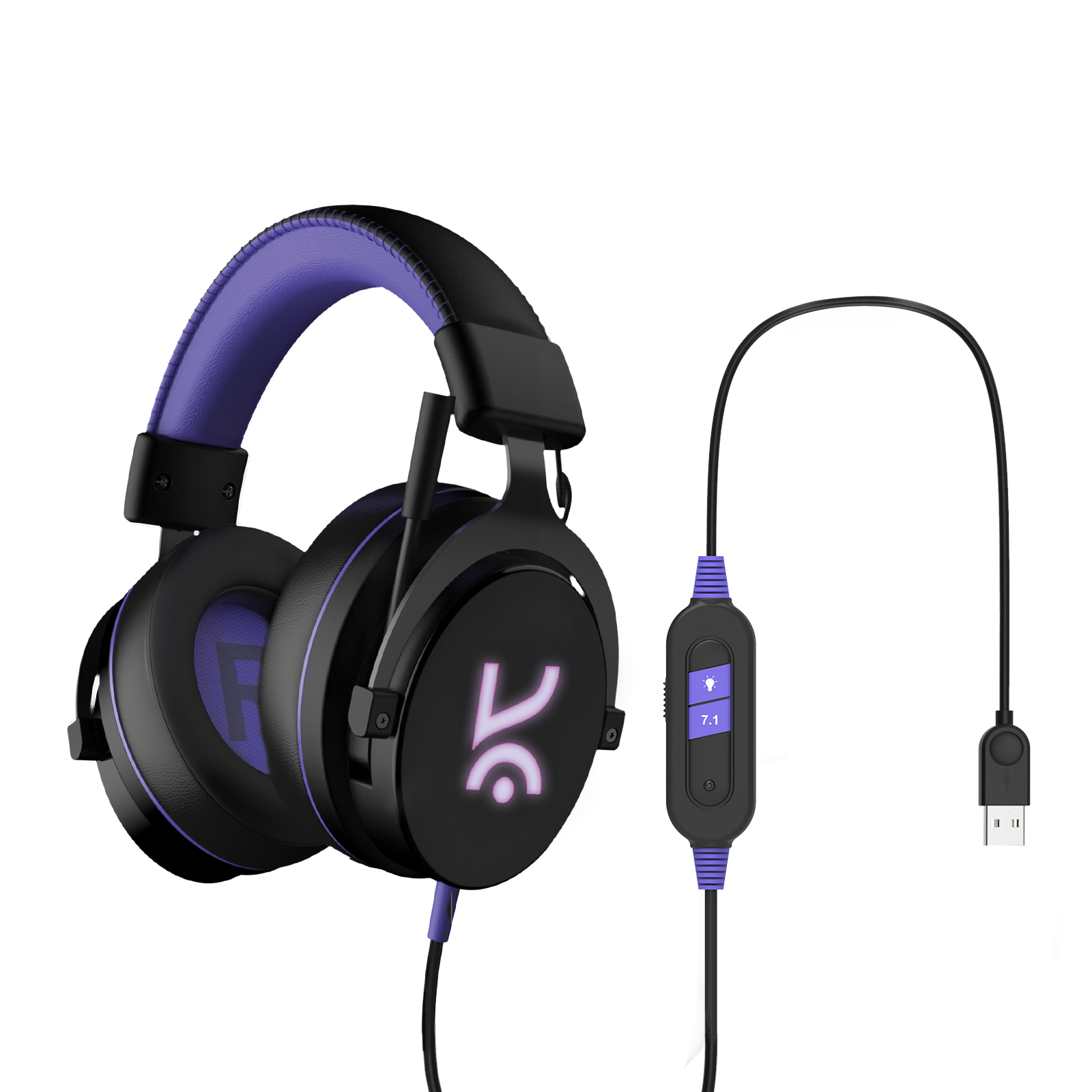 Beluga USB 7.1 surround sound wired gaming headphones Kreo