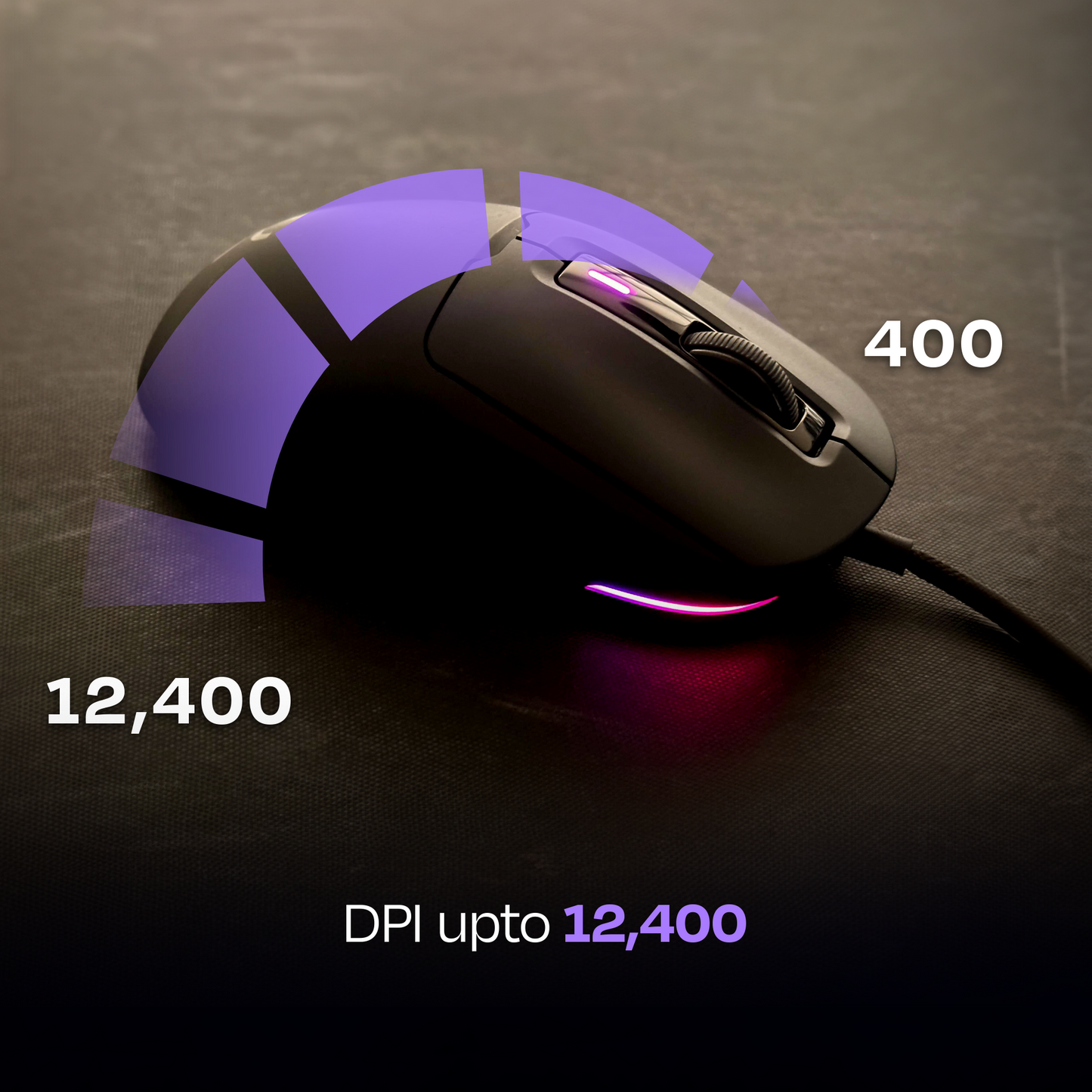 Pegasus 49g Ultra-Light Wired Gaming Mouse Kreo