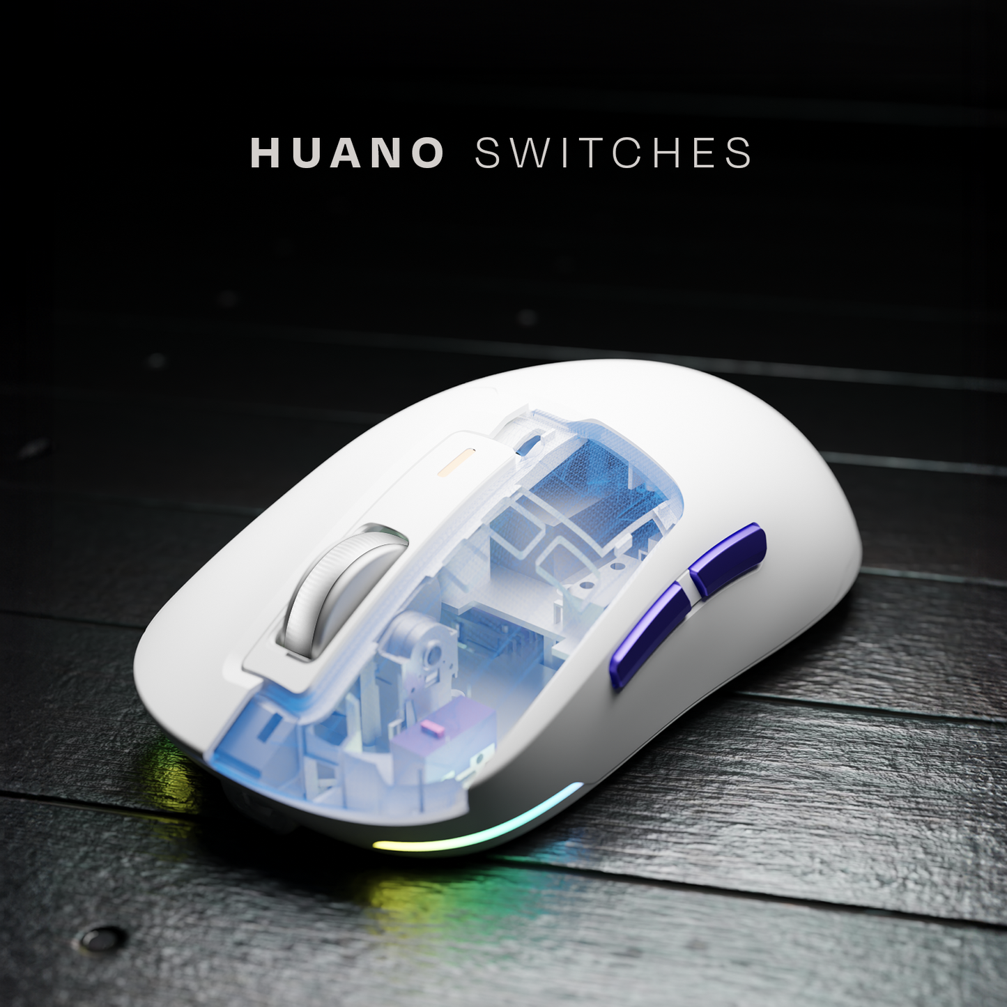 Pegasus 58g Ultra-Light Wireless White Gaming Mouse