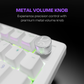 Hive Full-Size All White Wired Gaming Keyboard Kreo