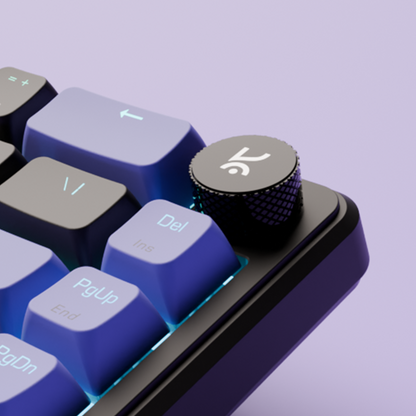 Hive65 Mechanical Gaming Keyboard with Kreo Purple Linear Switches Kreo
